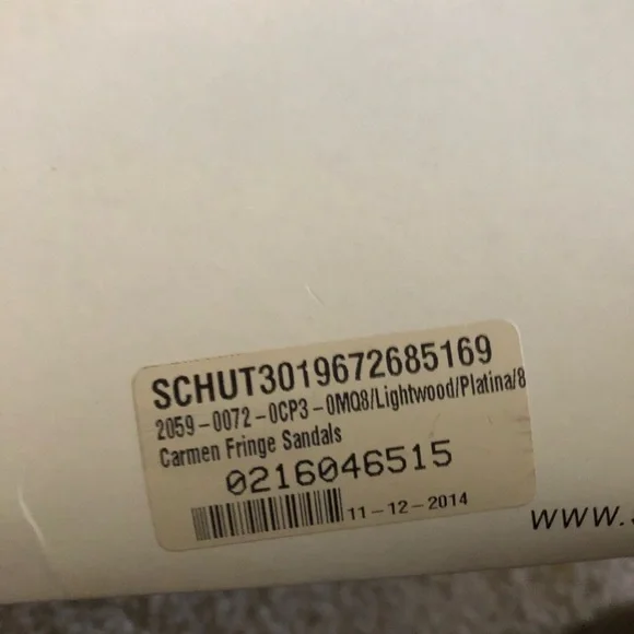 SCHUTZ Sand & Gold “Carmen” Fringe Sandals New in Box!! - Picture 10 of 15